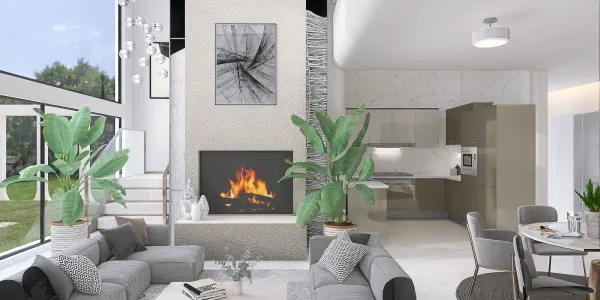 Professional interior design created with Homestyler 3D design software