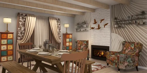 Embracing Warmth and Charm