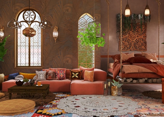 Moroccan vibes Design Rendering