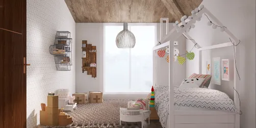 Brooklyn loft kids room💖
