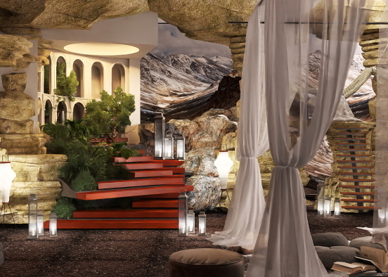 Hotel for the archiologists Design Rendering