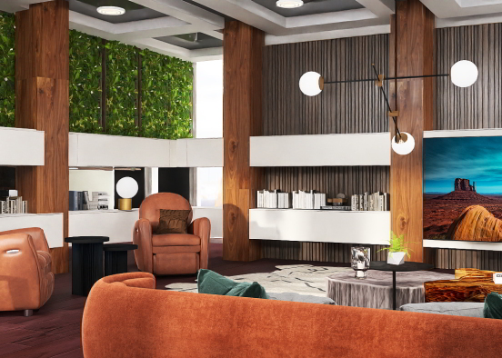 The Eco Lounge Design Rendering