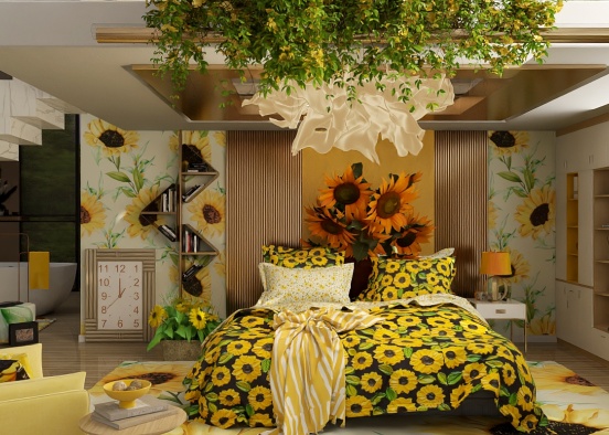 💛Ur a Sunflower 🌻 💛💛 Design Rendering