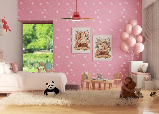 Kids room 🌸 Design Rendering