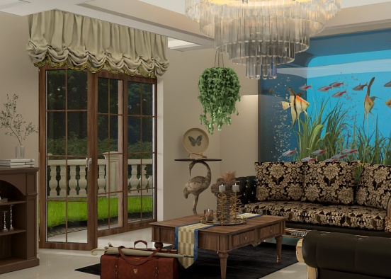 Vintage Aquarium 💗💗💗 Design Rendering