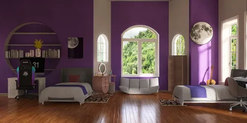 quarto de adolescente feminino 