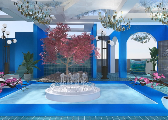 Pool paradise  Design Rendering