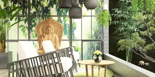 Botanical View in Bali House