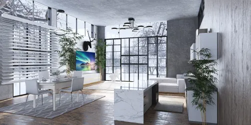 Moderne salon 