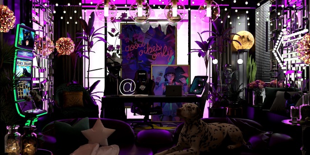 .Girl cave.