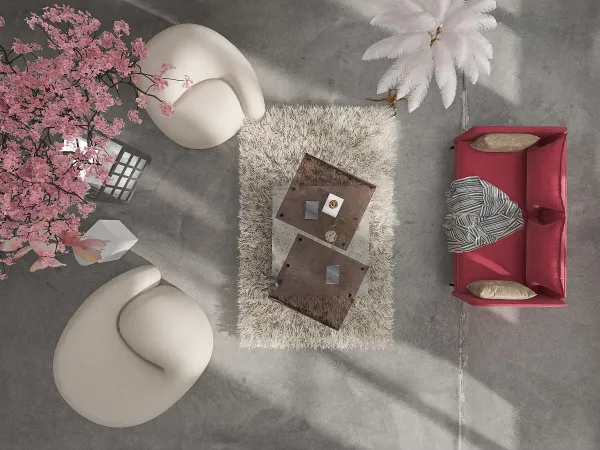 Professional interior design created with Homestyler 3D design software