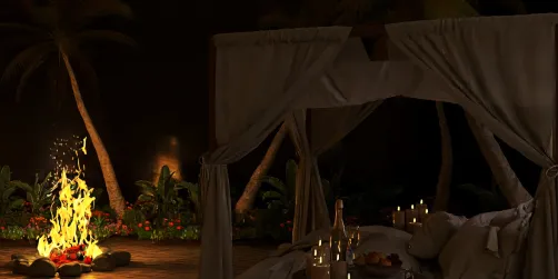 Midnight Rendezvous on the Beach 