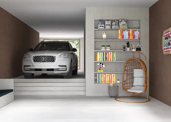 Just finished the garage moving on to the kitchen! Design Rendering