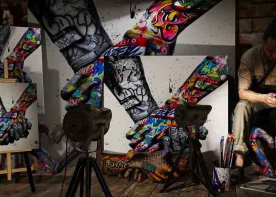 # “Hope”in art… Renderização de Design