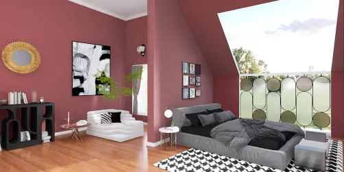 Art deco bedroom 