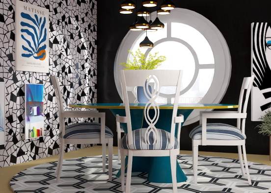 Maximalist Dining
  Design Rendering
