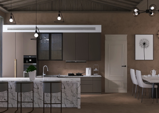 ~A kitchen ~ Design Rendering
