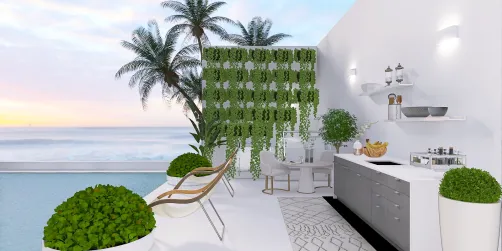 Luxury Outdoor Seating Area