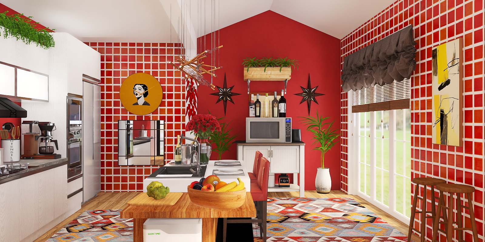 Retro Kitchen