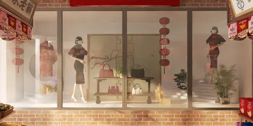 Fashion Storefront in Chinatown