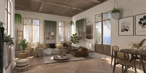 Sunken living room 