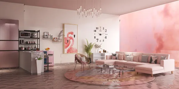 Professional interior design created with Homestyler 3D design software