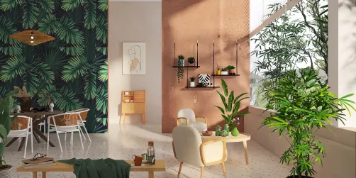 My tropical terrace