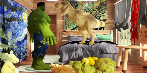 La chambre du jeune dino 🦖 