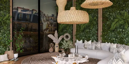 Balcón moderno 🌱