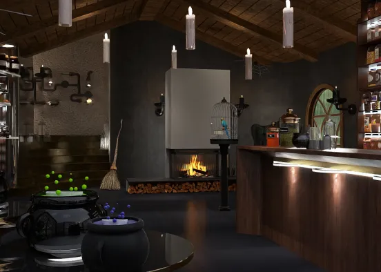 # Potion shop Визуализация дизайна