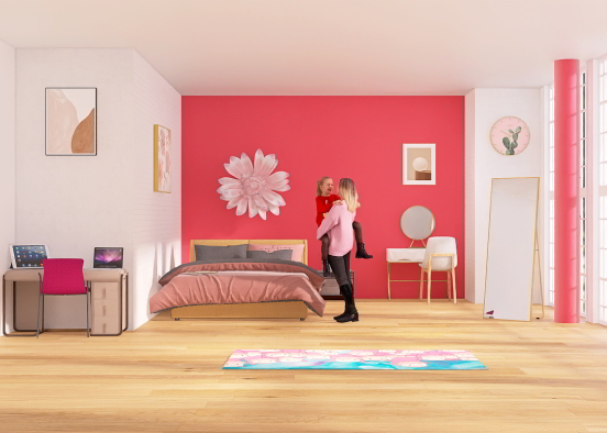 Chambre trop cute ❤️❤️ Design Rendering