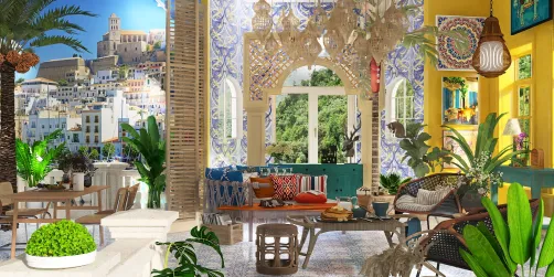 Mediterranean Style in Ibiza Island