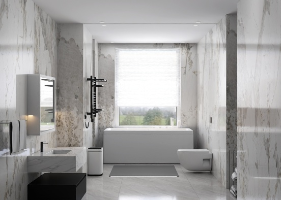 bathroom design  Design Rendering