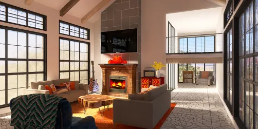 Fall living room 