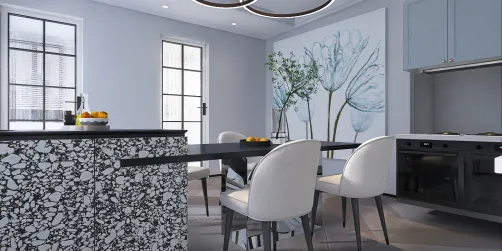 simple kitchen dinnerroom 