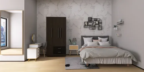 Modern bedroom 