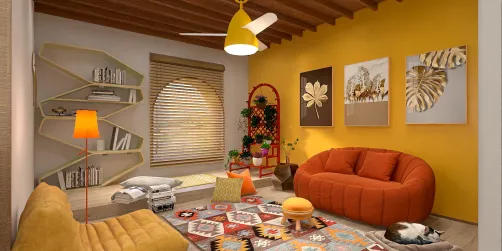 a cozy room for reading books ✨📙