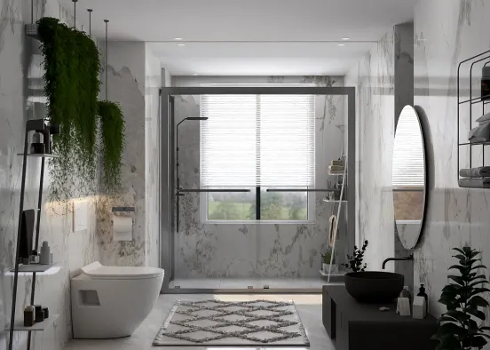 Bathroom luxury￼ Design Rendering