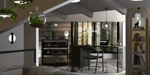 Attic Office ✨