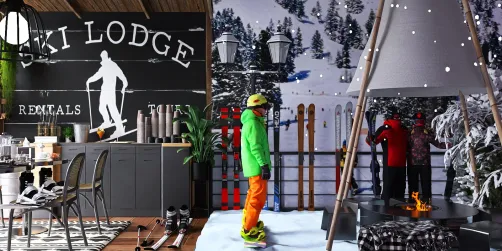 Ski lodge