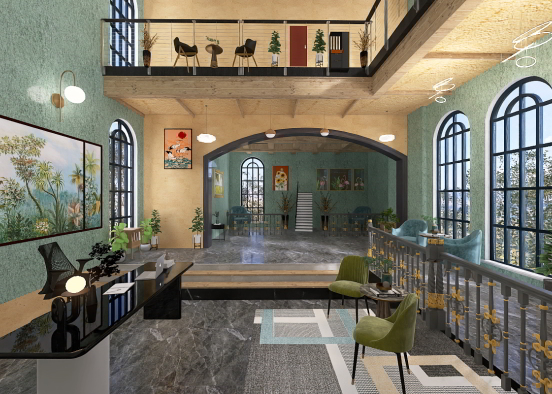 Hotel Design Rendering