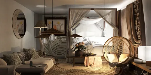 Soft bedroom idea 💡