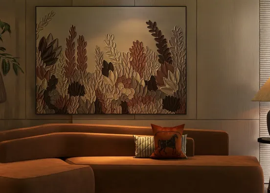 # Caramel hues Renderização de Design