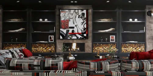 Modern Art Lounge
