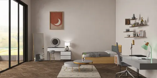 Petit chambre d’ado 