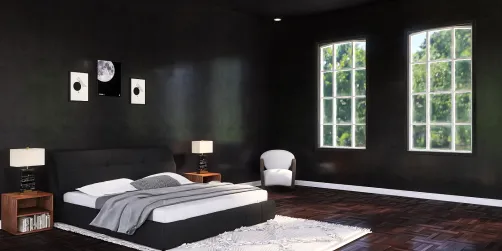 Dark theme Bed Room