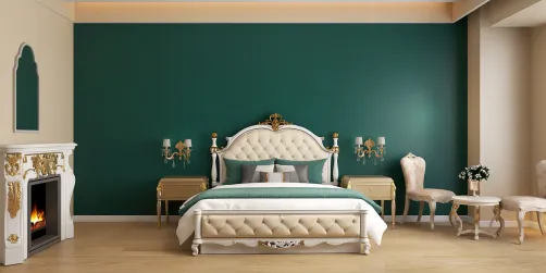 Victorian style honeymoon suite 
