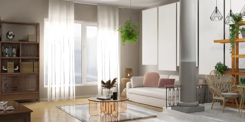 Upscale cream apartment