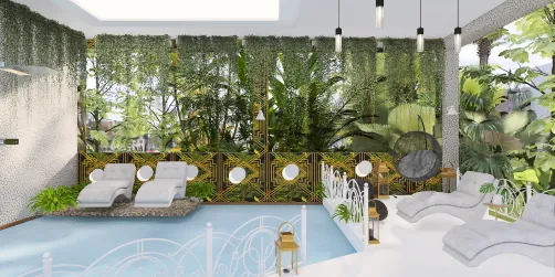 Tropical area relax with private pool 