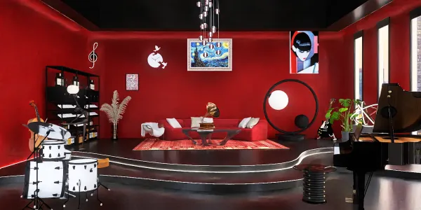 Professional interior design created with Homestyler 3D design software